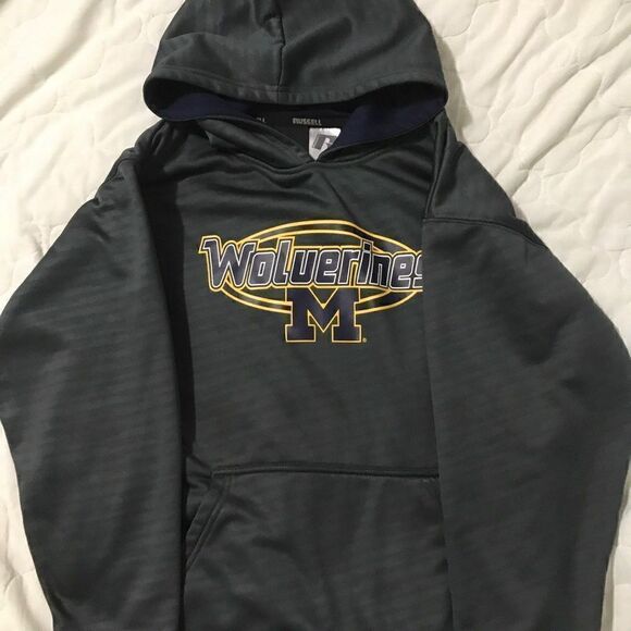 Michigan Wolverines football boys hoodie size 10 - Picture 1 of 2